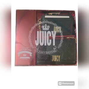 Juicy Couture 2 piece wallet set